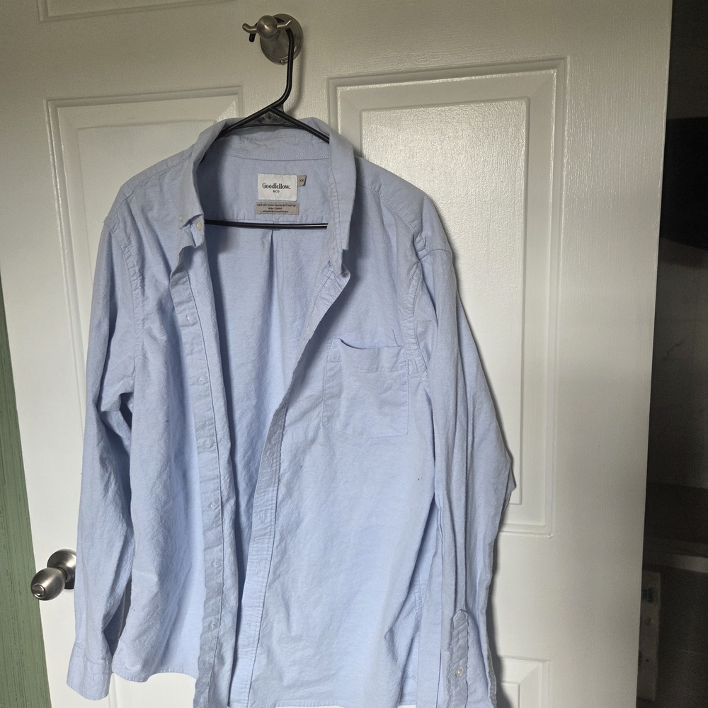 Goodfellow & Co Light Blue Men’s Dress Shirt
